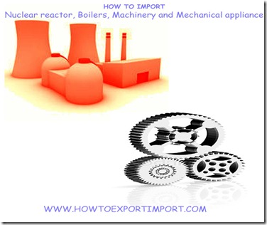 How to import computers,machinery,Mechanical appliances etc