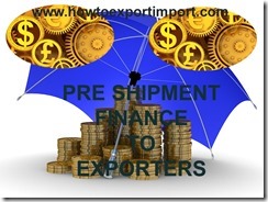 Bank loan to exporters