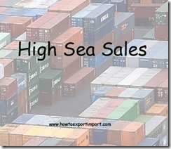 A simple tutorial on high sea sale procedures and formalities in India copy