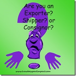 Difference between Exporter, Shipper and Consignor copy