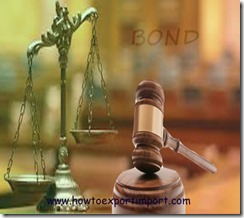 Difference between bond execution and bond acceptance copy