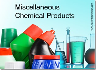 Miscellaneous Chemical Products