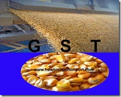 GST for Milling industry products in India