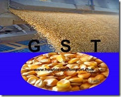 GST for Milling industry products in India GST for Milling industry products in India