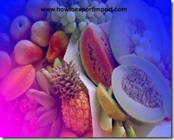 GST rate for Fruits sales and nut sales in India