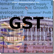 GST scheduled rate on purchase or sale of Parts and accessories for machines, appliances, instruments or apparatus.