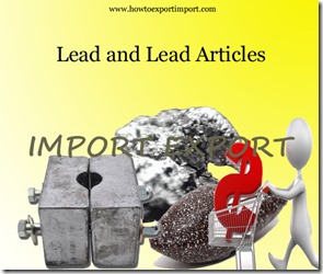 Lead and Lead Articles