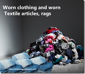 Worn clothing and worn