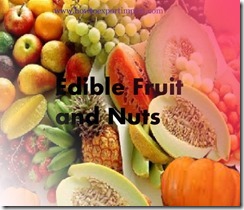 Edible Fruit and Nuts