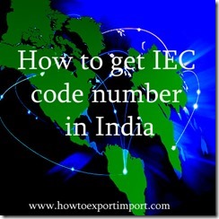 How to get IEC code in India