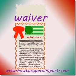 How to obtain waiver on detention  demurrage on imported goods container from Shipping company CFS copy