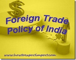 Foreign Trade Policy of India 2015-20 c