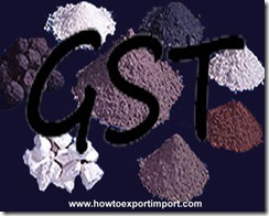 Tariff of GST for sale of Salt, plastering materials, cement, lime etc. Tariff of GST for sale of Salt, plastering materials, cement, lime etc.
