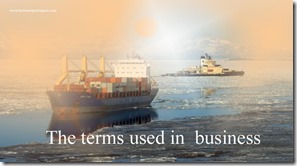 The terms used in  business such as Title Deed ,Top Brass,Tort,Touch Base,Trade Balance,trade barrier etc