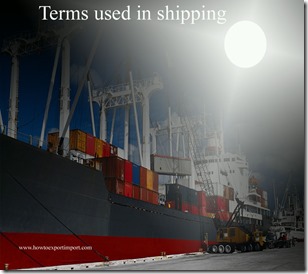 Terms used in shipping such as Air Waybill,Airbus Industries Group,Air Freight Forwarder,Alliance,All Risk Insurance etc