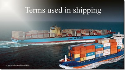 Terms used in shipping such as Foreign,Forfaiting,Former Soviet Union ,Forty-Foot Equivalent Units etc