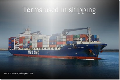 Terms used in shipping such as Hearing,Hire Statement ,Hi-lo,Hitchment,Home,hold cleaning,hold  etc