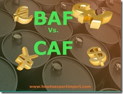 What is the difference between BAF and CAF copy