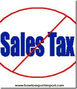 Is sales tax applicable on shipments effected under high sea sales Is sales tax applicable on shipments effected under high sea sales