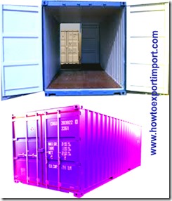 difference between tunnel container and normal dry cargo container