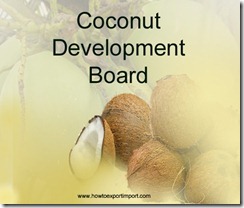 CDB,Coconut Development Board