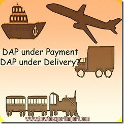 Difference between DAP in payment terms and DAP in delivery terms copy