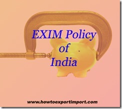 1EXIM policy OF INDIA 2015-20