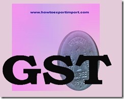 GST levied rate on Sewing machines