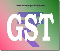 GST levied rate on sale or purchase of Ricein unit container with brand name