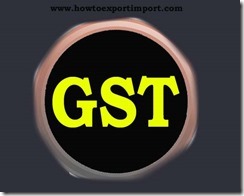 GST tariff rate for travel by cruise ship service
