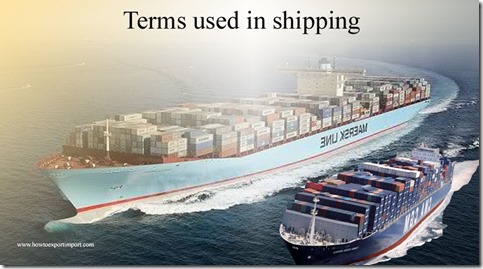 Terms used in shipping such as International Court of Justice, International Data Base,International Development Association etc
