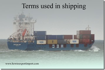 Terms used in shipping such as Non-Tariff Measures ,Nordic Investment Bank,Nordic Council,Norske Veritas etc