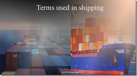 Terms used in shipping such as Pan American Union,Paris Club ,Paris Convention,Part Cargo,Pass-Through,Per Diem etc