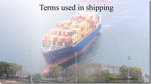 Terms used in shipping such as Protective Clauses,Protective Order ,Protest System,Purchase Price, Purchaser etc