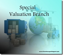 Special valuation branch